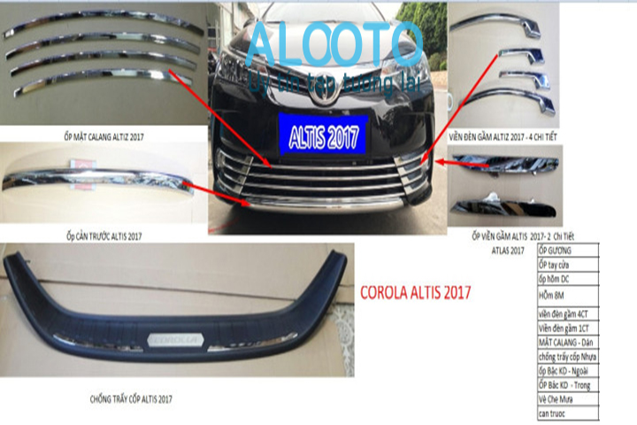 Toyota Corolla Altis 2017 phiên bản nâng cấp #17 Toyota Corolla Altis 2017 phiên bản nâng cấp